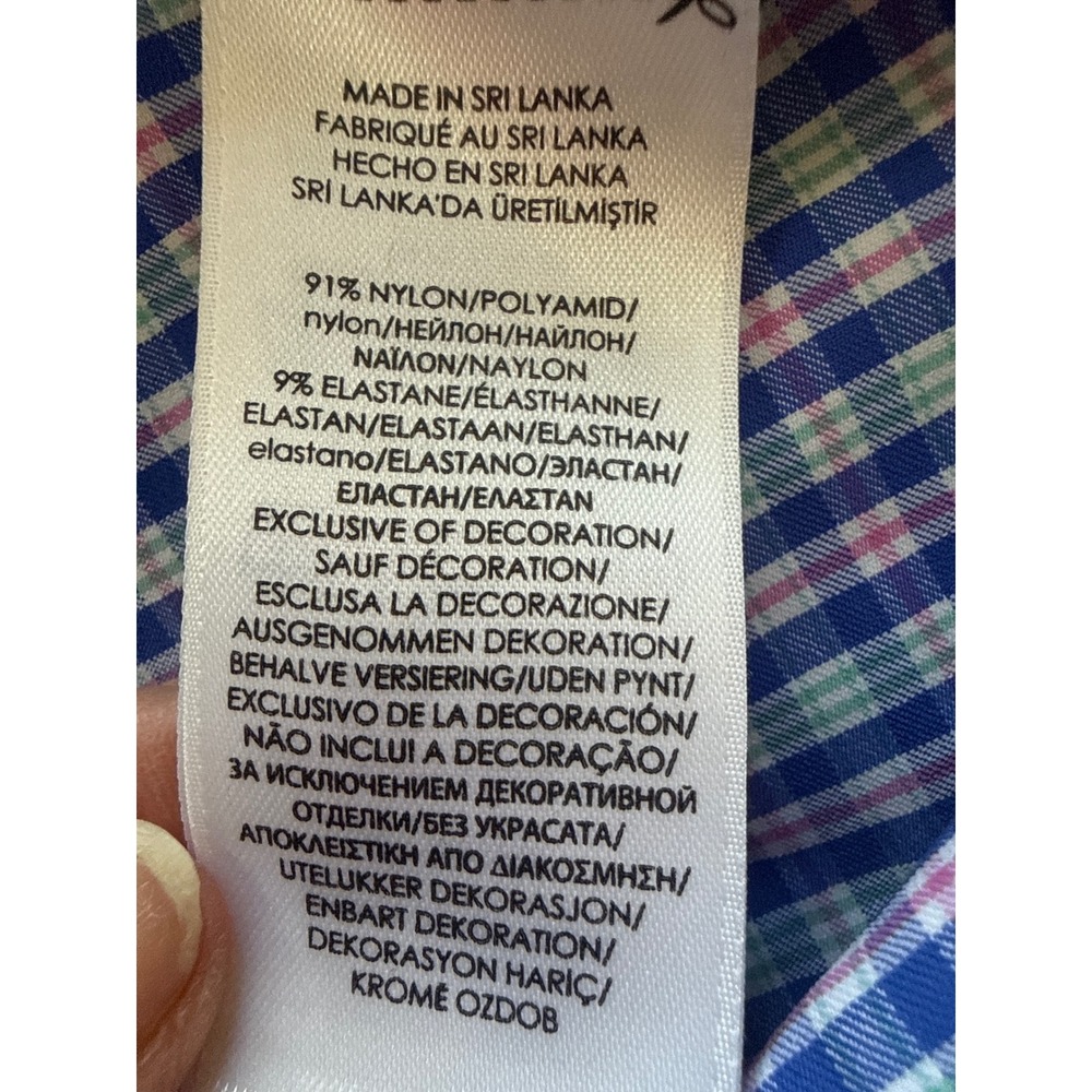 Ralph Lauren Performance Gingham Button Down Shir… - image 8